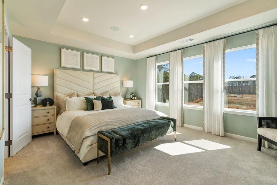 Furnished interior view inside a new home in Chandler Run, Tucker (Image 12).