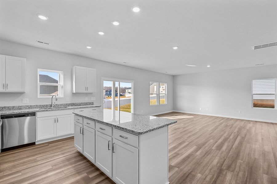 Furnished interior view inside a new home in Hanes Lake, Winston-Salem (Image 10).
