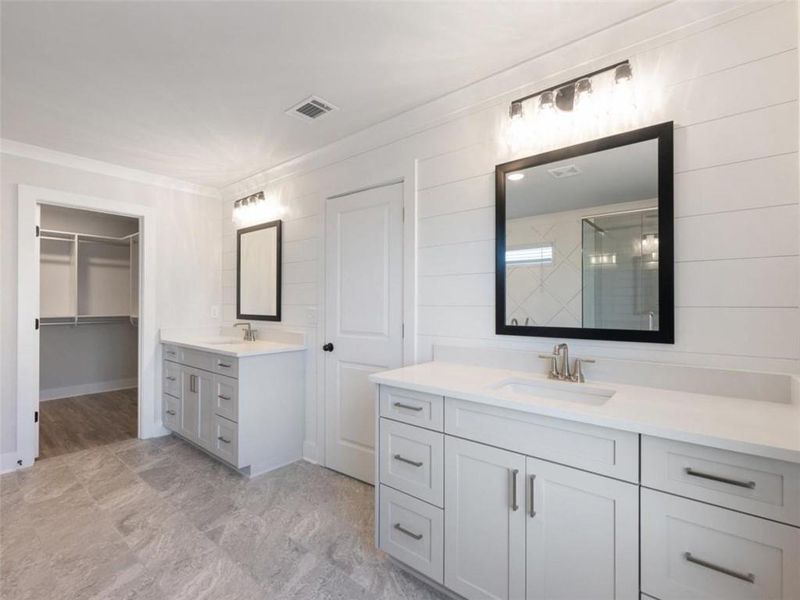 Furnished interior view inside a new home in , Buford (Image 14).