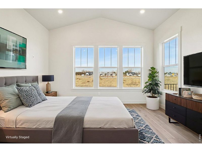 Furnished interior view inside a new home in Villa Collection, Fort Collins (Image 19).