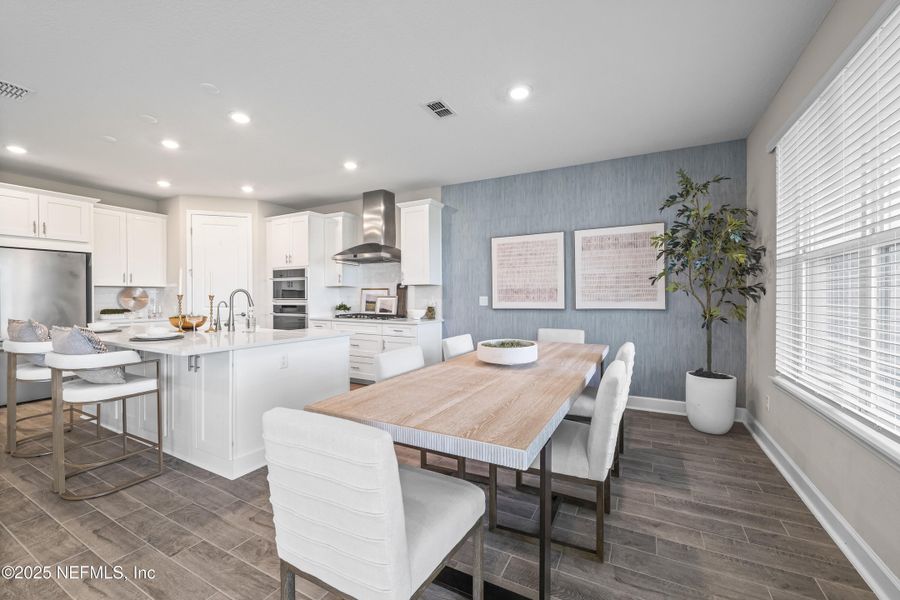 Furnished interior view inside a new home in The Cove at Beachwalk, St. Johns (Image 29). Furnished interior view inside a new home in The Cove at Beachwalk, St. Johns (Image 29).