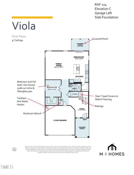 RAF 124 - Viola C - Slab - Contract Fil