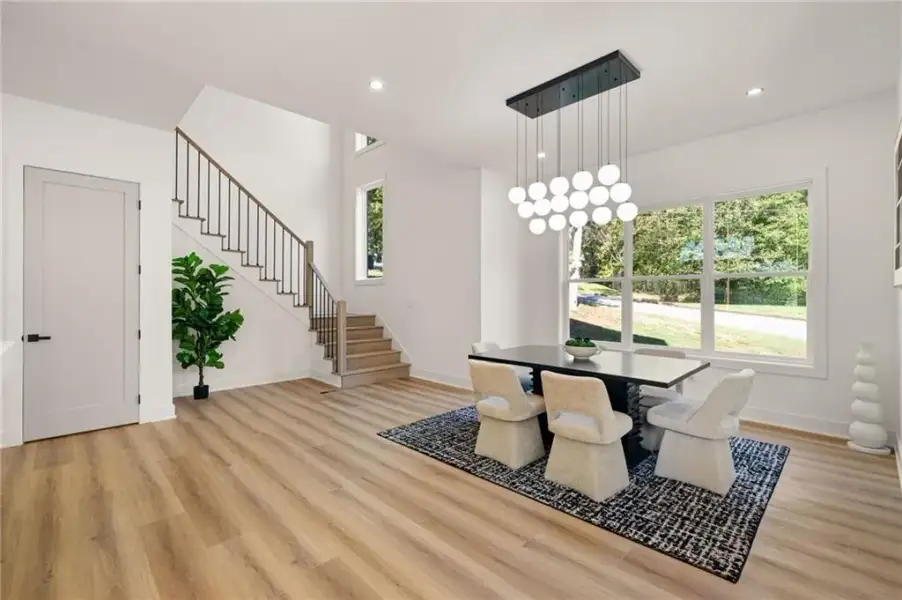 Furnished interior view inside a new home in , Mableton (Image 18). Furnished interior view inside a new home in , Mableton (Image 18).