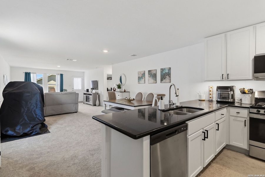 Furnished interior view inside a new home in Knox Ridge, Converse (Image 10).