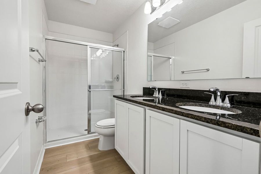 Furnished interior view inside a new home in Reserve at Forest Lake Townhomes, Lake Wales (Image 9).
