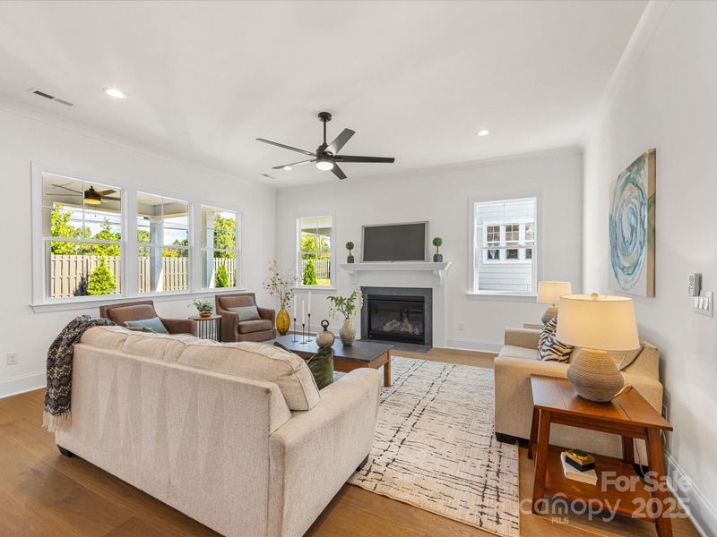 Furnished interior view inside a new home in Phillips Village, Matthews (Image 36).