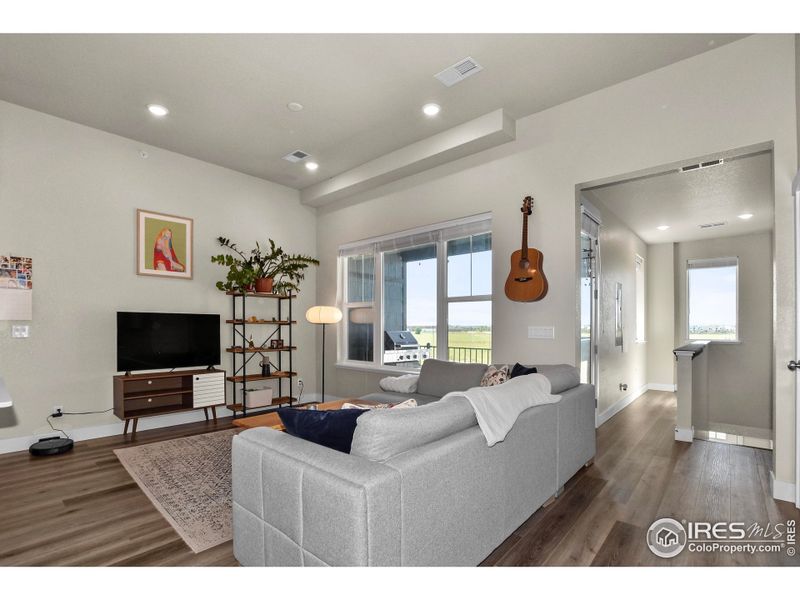 Furnished interior view inside a new home in , Timnath (Image 27).