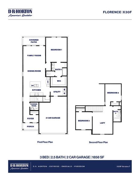 2D floor plan layout of this home in Presswoods, Splendora, TX (Image 4). 2D floor plan layout of this home in Presswoods, Splendora, TX (Image 4).