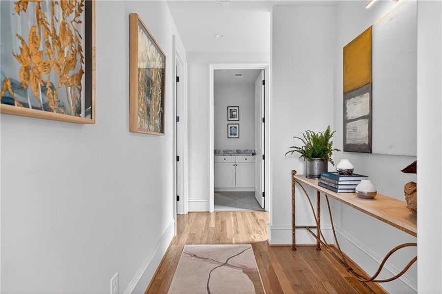 Furnished interior view inside a new home in Delmont, Atlanta (Image 35). Furnished interior view inside a new home in Delmont, Atlanta (Image 35).