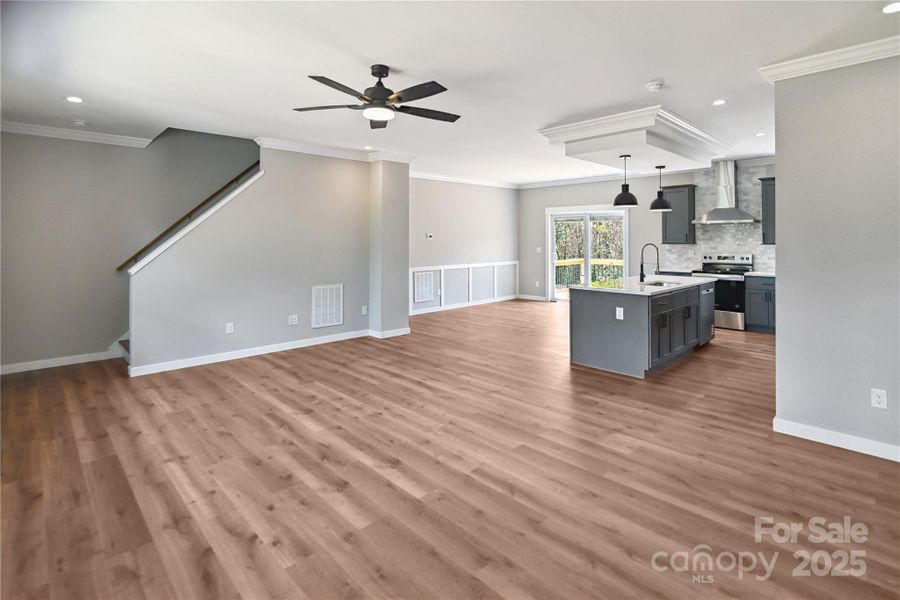 Spacious, unfurnished interior of a new home in , Morganton (Image 23).