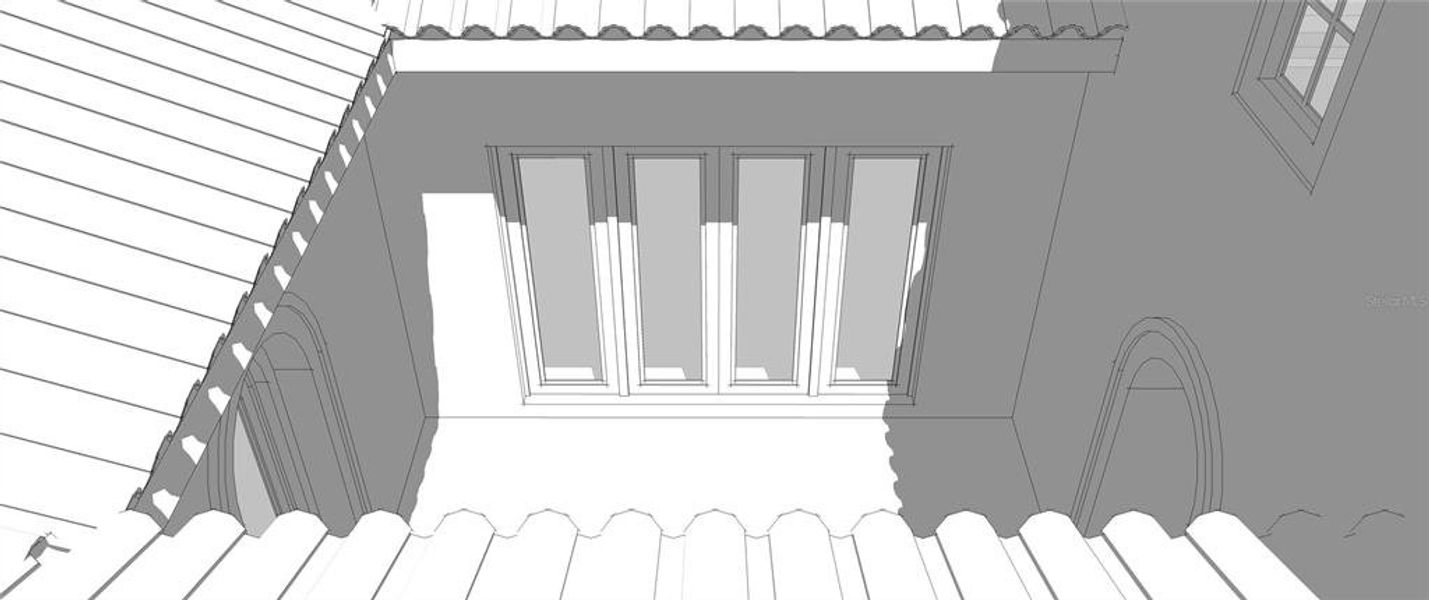 Exterior rendering of this home design in , Lutz, FL (Image 12).