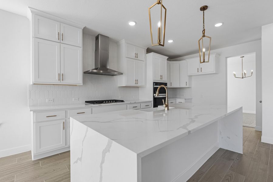 Furnished interior view inside a new home in Meridiana, Manvel (Image 7).