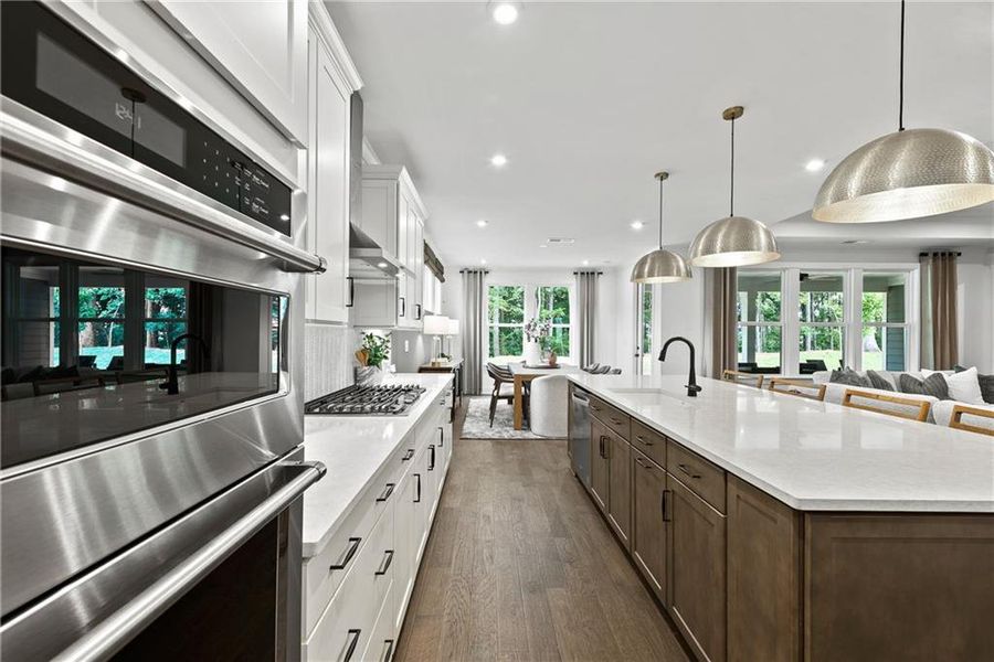 Furnished interior view inside a new home in Watermist at Mirror Lake, Villa Rica (Image 19).