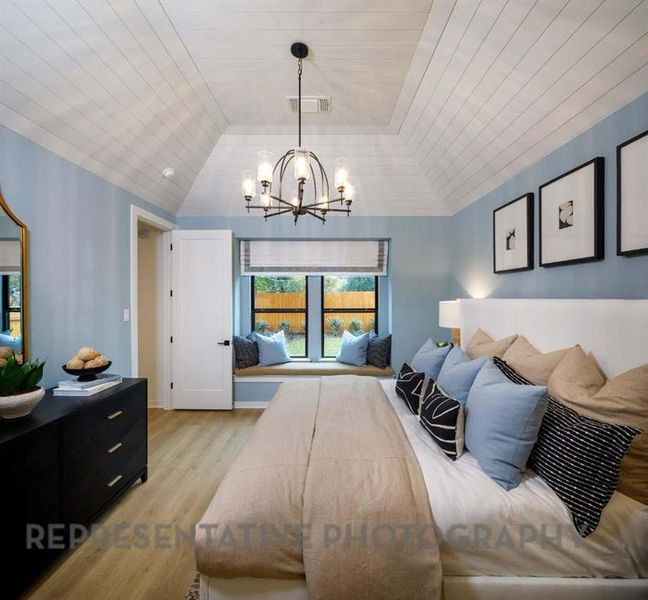 Furnished interior view inside a new home in Sonoma Verde: 60ft. lots, McLendon-Chisholm (Image 22).