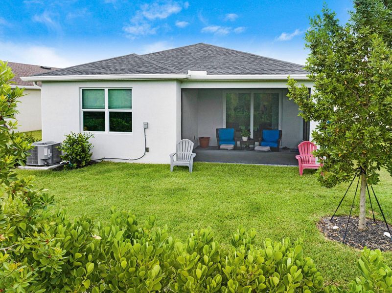 Front exterior of a new home in , Melbourne, FL, highlighting curb appeal (Image 1). Front exterior of a new home in , Melbourne, FL, highlighting curb appeal (Image 1).