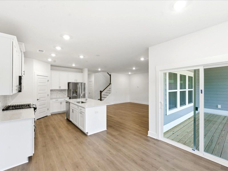 Furnished interior view inside a new home in The Coves at Lakes of Cane Bay II, Summerville (Image 12).