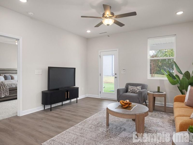 Furnished interior view inside a new home in Gregory Village, Lillington (Image 6).