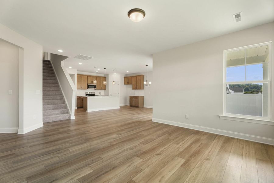 Spacious, unfurnished interior of a new home in Hopewell Garden, Winston-Salem (Image 26).