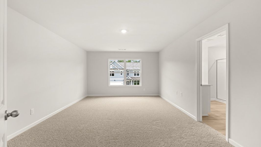 Representative unfurnished interior of a home built from the Hayden by D.R. Horton in Hamptons at Riverwood South, Dallas (Image 22).