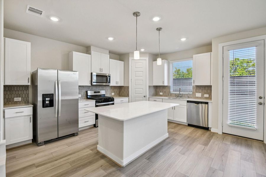 Photo is not of the actual home, but is an inspirational photo of builder’s model home and may depict options, furnishings, and/or decorator features that are not included