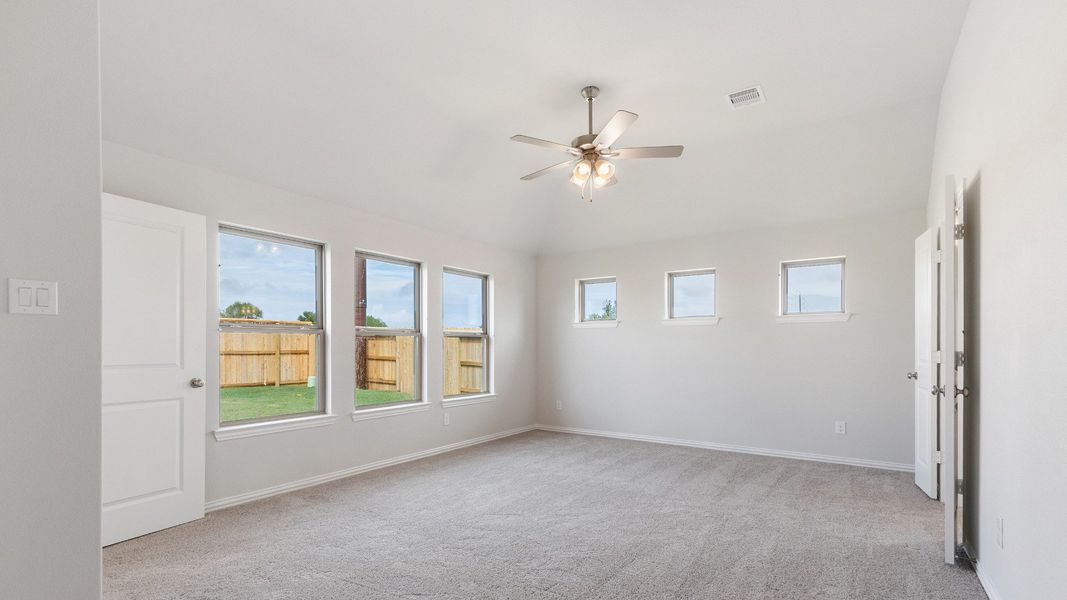 Furnished interior view inside a new home in Oakwood Estates, Waller (Image 14). Furnished interior view inside a new home in Oakwood Estates, Waller (Image 14).