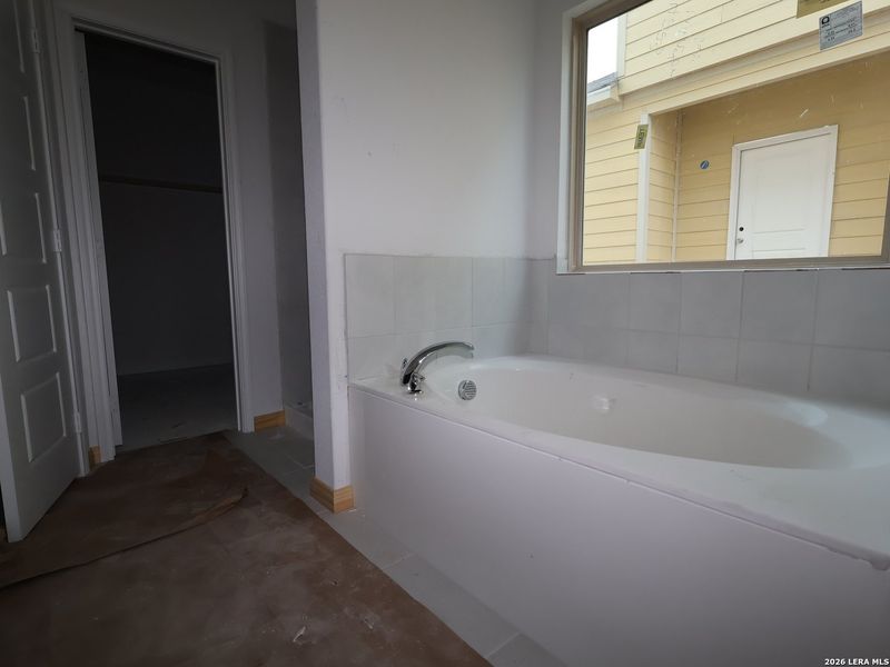 In-progress construction of a new home in Park Place, New Braunfels, TX (Image 37).