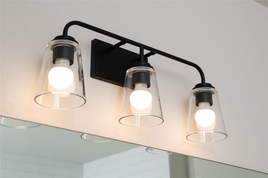 Close-up of interior finishes inside a home in Covered Bridge, Hutto (Image 25).