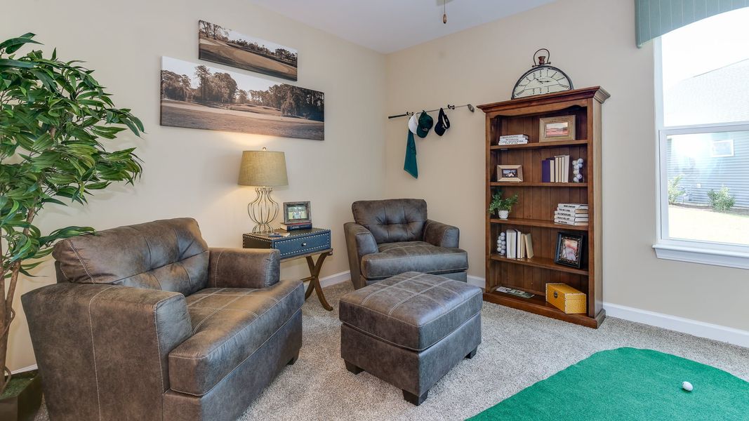 Representative furnished interior of a home built from the The Shorebreak by Chesapeake Homes in Bridgewater - Shorehaven Village, Little River (Image 13).