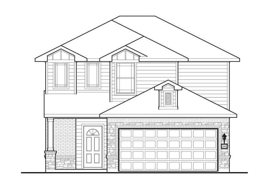 Rockport Elevation B Elevation