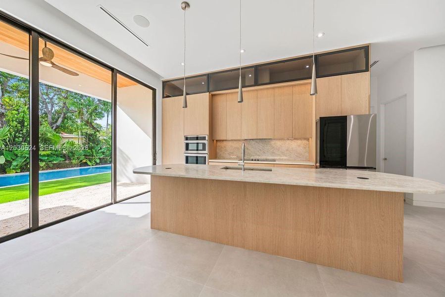 Furnished interior view inside a new home in , Miami (Image 12). Furnished interior view inside a new home in , Miami (Image 12).