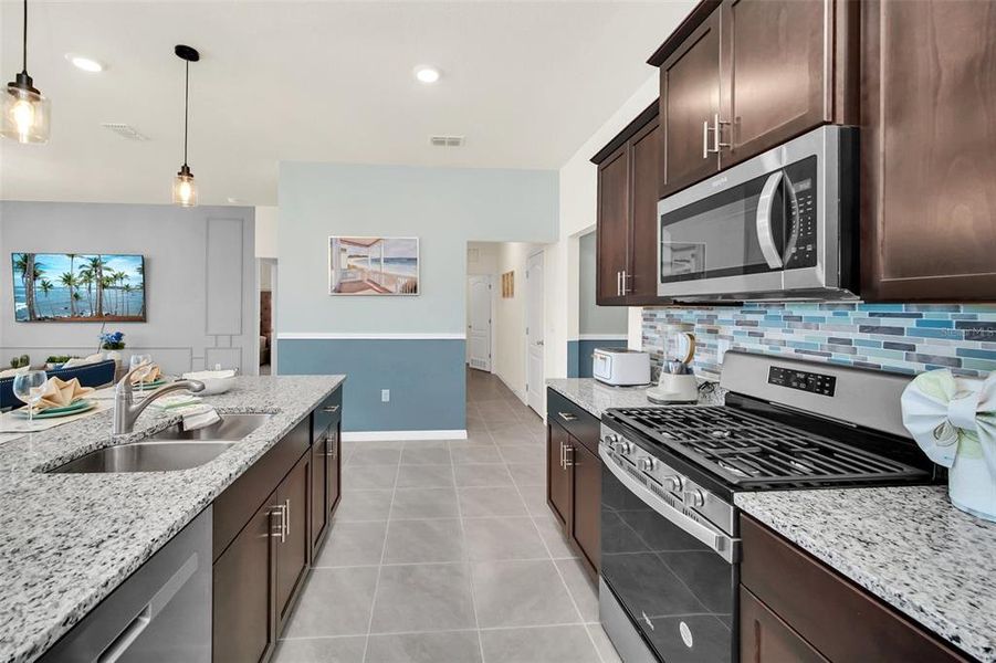 Furnished interior view inside a new home in , Davenport (Image 7). Furnished interior view inside a new home in , Davenport (Image 7).