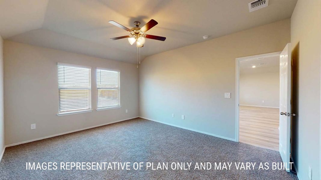 Spacious, unfurnished interior of a new home in Pecan Creek, Temple (Image 13). Spacious, unfurnished interior of a new home in Pecan Creek, Temple (Image 13).