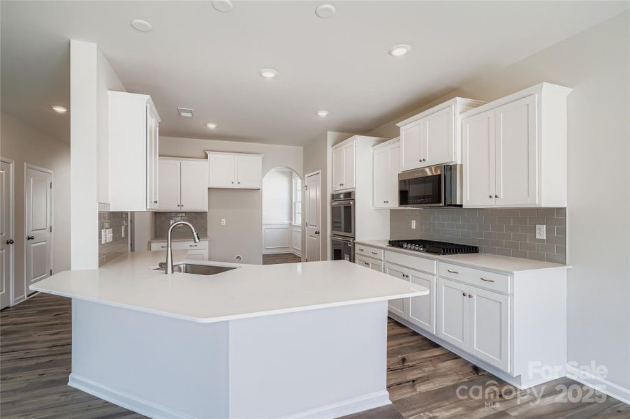 Furnished interior view inside a new home in Shannon Woods: Walk & Enclave, Maiden (Image 4).