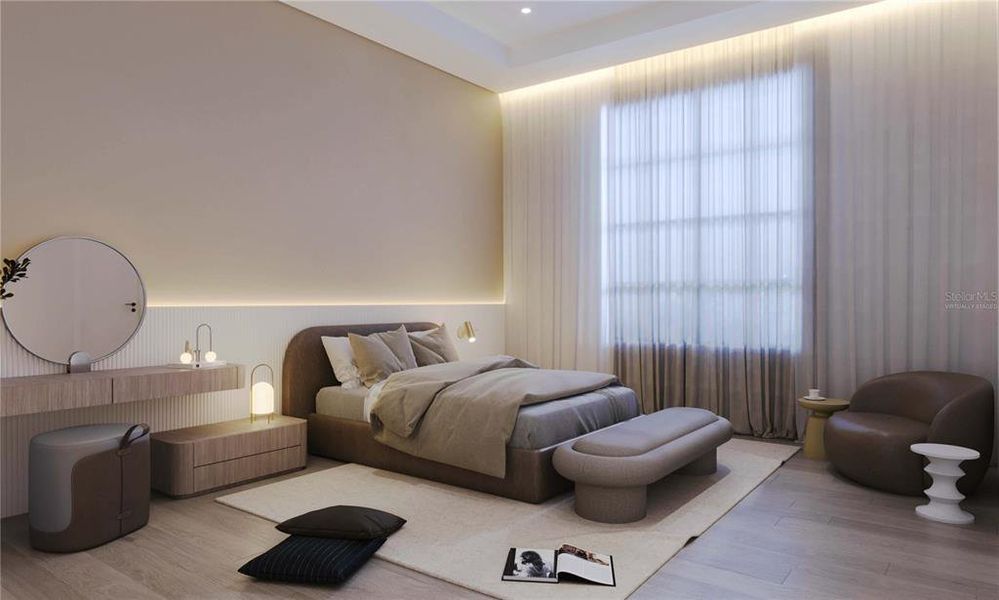 Furnished interior view inside a new home in , Montverde (Image 11).