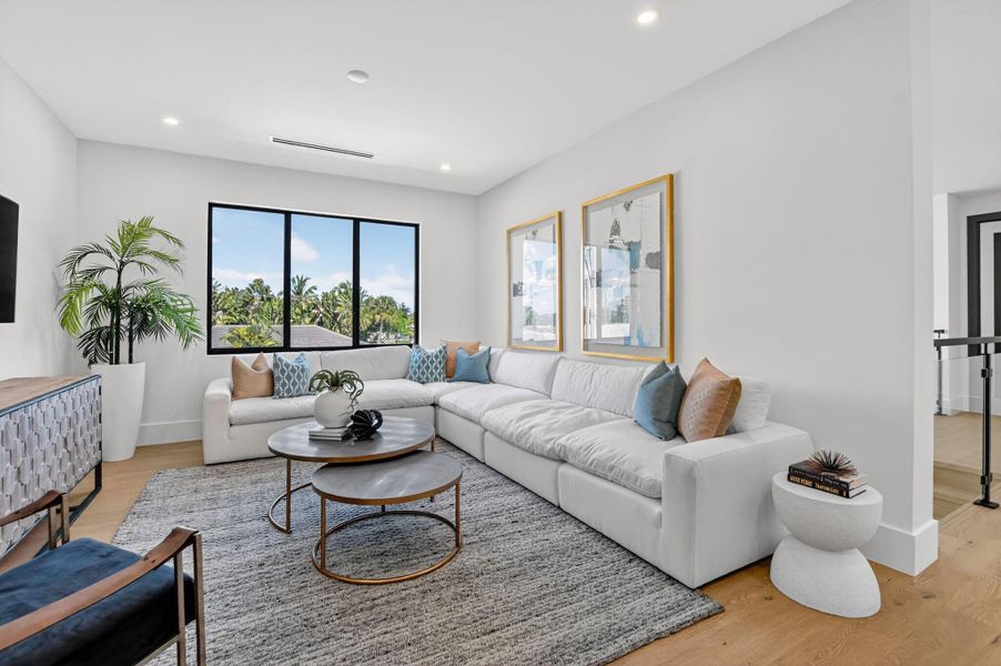 Furnished interior view inside a new home in , Boca Raton (Image 20).