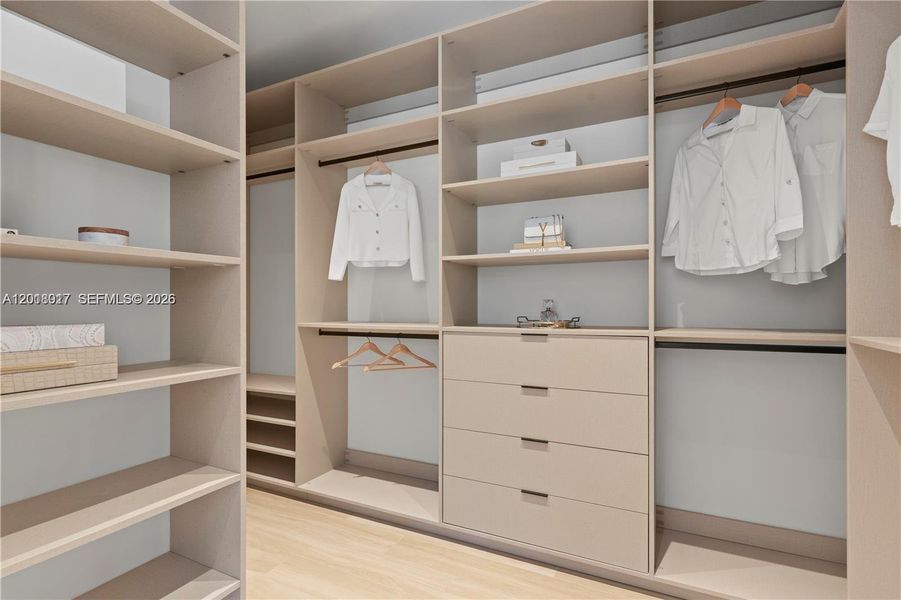 Furnished interior view inside a new home in , Miami (Image 42).