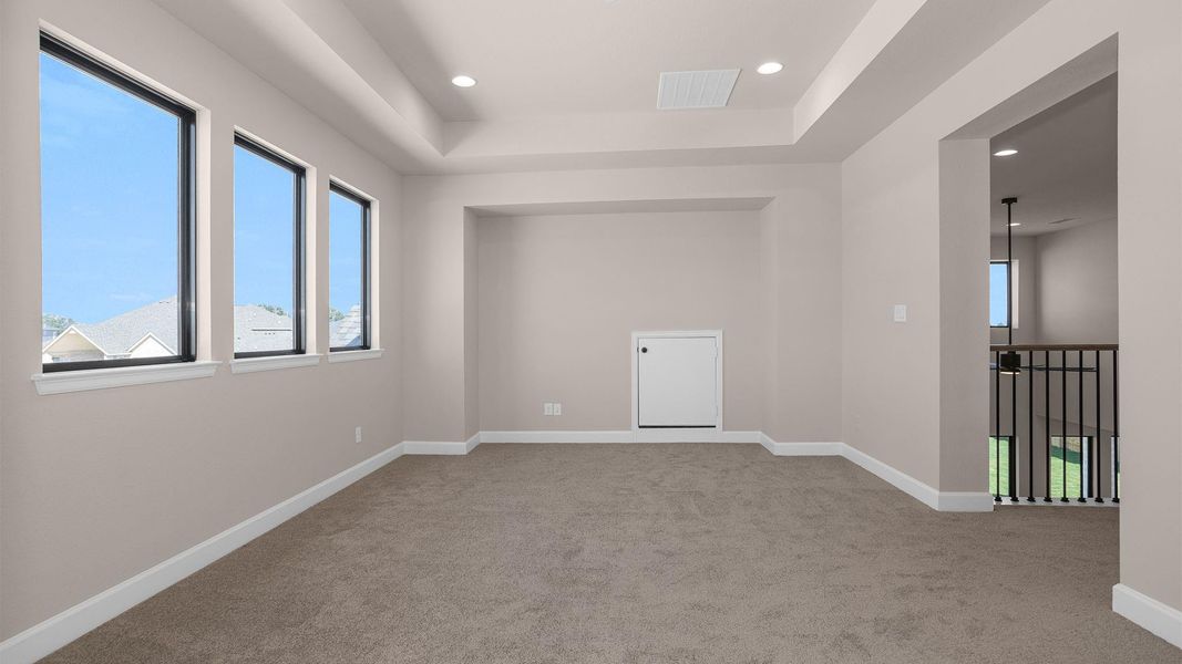 Spacious, unfurnished interior of a new home in Elyson 70', Katy (Image 8). Spacious, unfurnished interior of a new home in Elyson 70', Katy (Image 8).