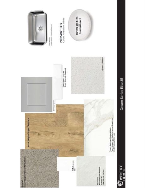 Sample of building materials used in homes in Sundance Cove, Crosby (Image 4). Sample of building materials used in homes in Sundance Cove, Crosby (Image 4).