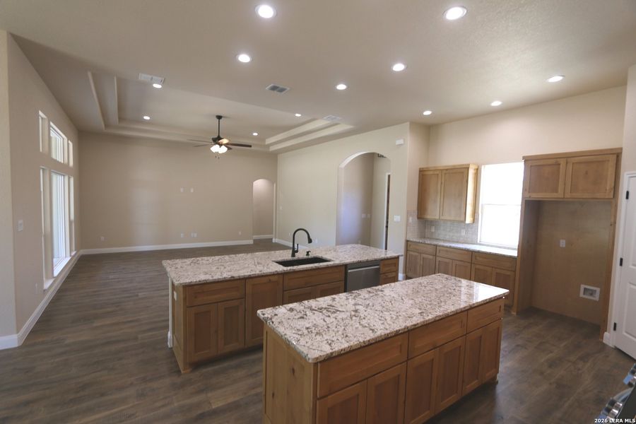 Furnished interior view inside a new home in , Floresville (Image 6).