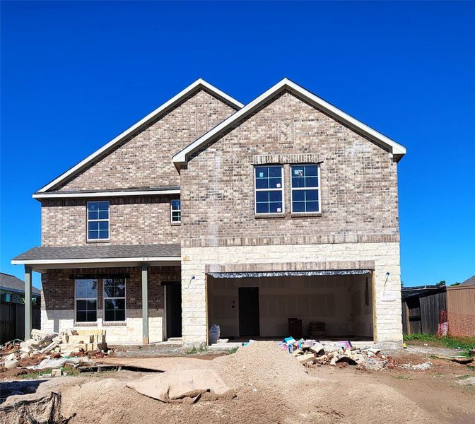 In-progress construction of a new home in Woodshore, Clute, TX (Image 23). In-progress construction of a new home in Woodshore, Clute, TX (Image 23).
