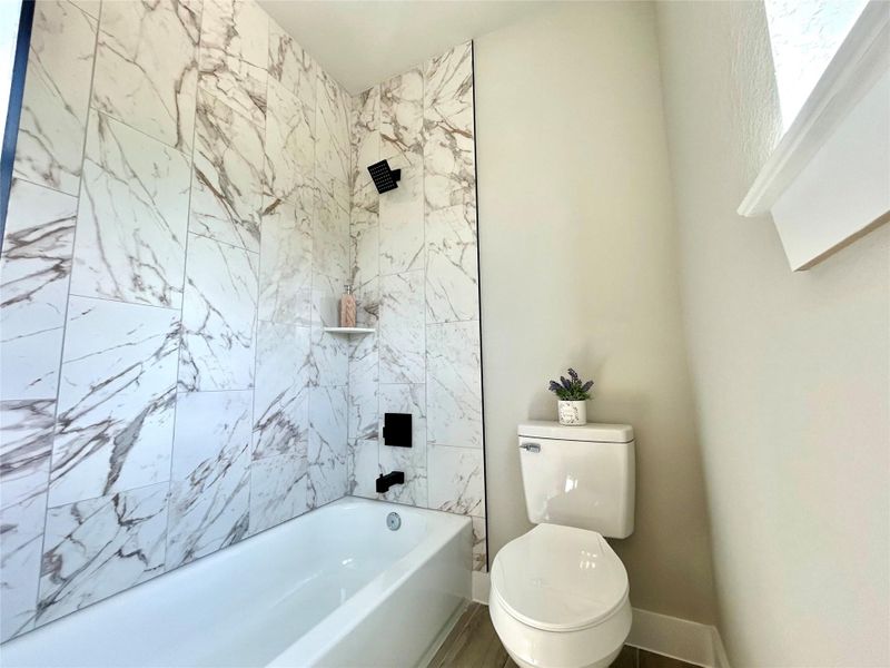 Secondary bathroom upstairs Secondary bathroom upstairs