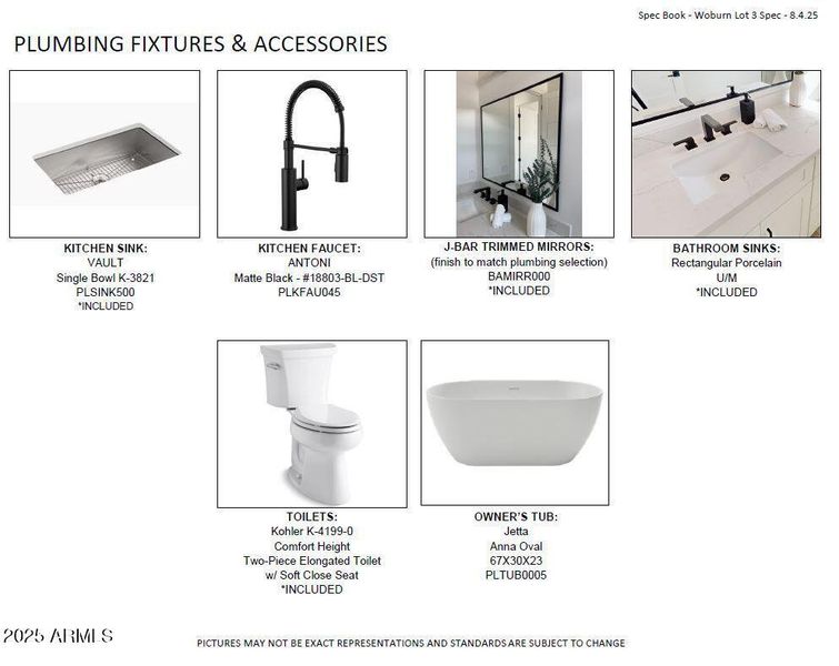 Plumbing fixtures and accessories