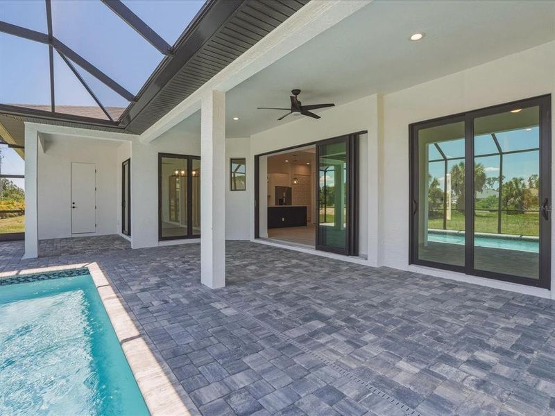 Exterior details and patio area of a home in , Rotonda West (Image 3). Exterior details and patio area of a home in , Rotonda West (Image 3).