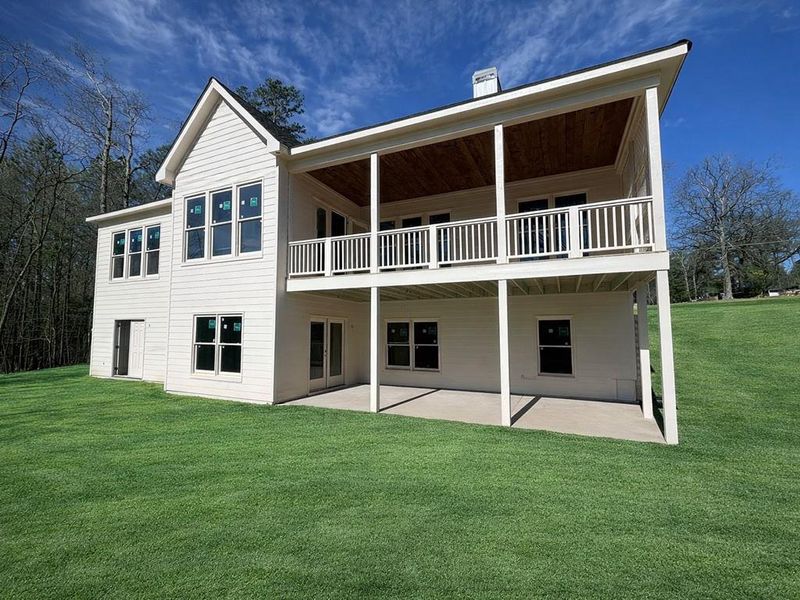 Exterior details and patio area of a home in , Canton (Image 13).