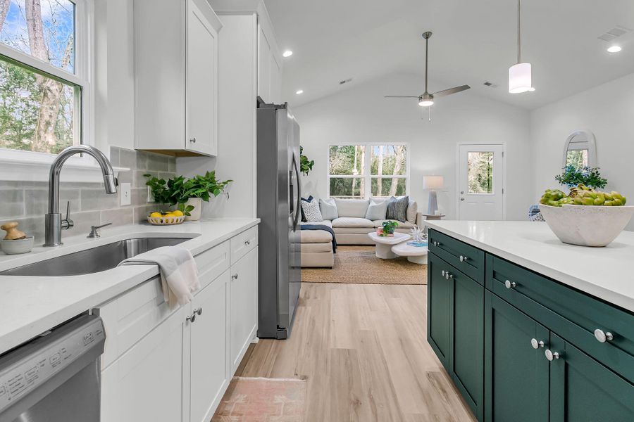 Furnished interior view inside a new home in , Summerville (Image 14).