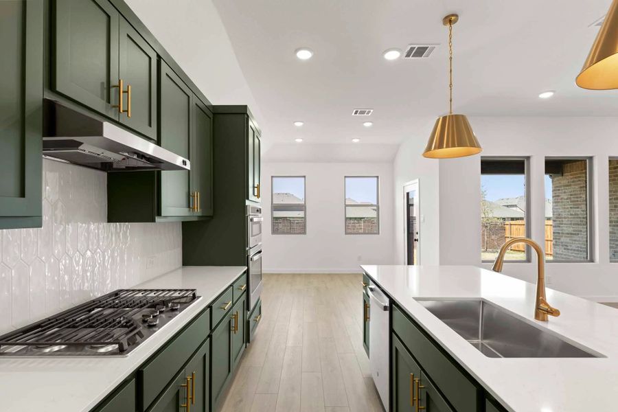 Kitchen featuring the Luxe Collection Kitchen featuring the Luxe Collection