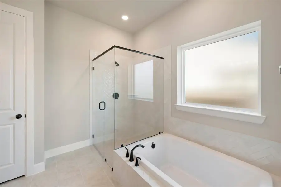 Furnished interior view inside a new home in Brookewater - Ascent Collection, Rosenberg (Image 4).