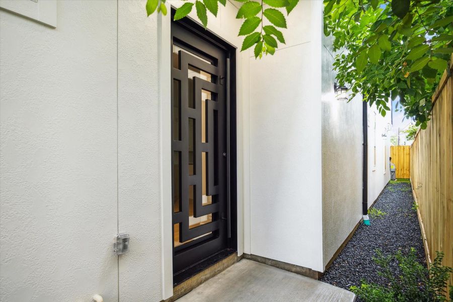 Front entrance Front entrance