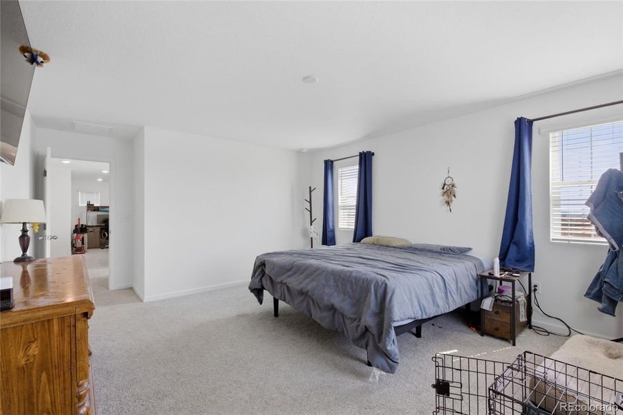Furnished interior view inside a new home in Crossway at Second Creek, Commerce City (Image 32). Furnished interior view inside a new home in Crossway at Second Creek, Commerce City (Image 32).