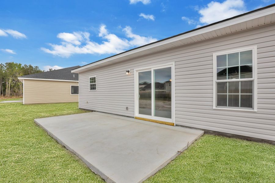 Representative exterior photo of a completed home built from the The Brunsen by RTS Homes in Doctor's Creek, Ludowici, GA (Image 22).